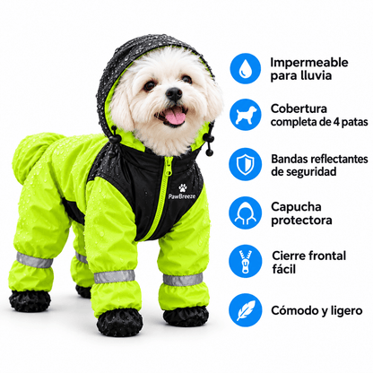 Impermeable 4 Patas: Tu Perro Seco y Visible